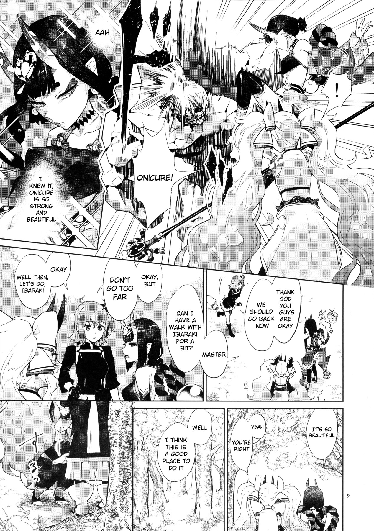 Hentai Manga Comic-The Guardian Girl's Secret Training-Read-7